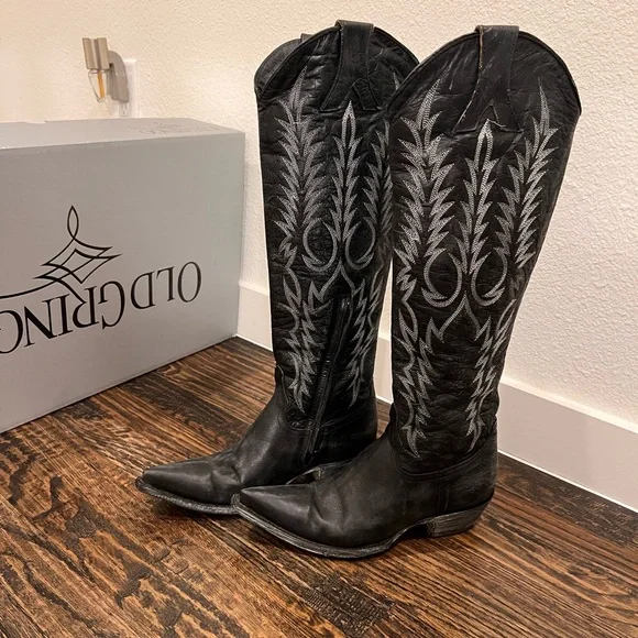 Old Gringo Mayra Black Boot - Picture 3 of 10